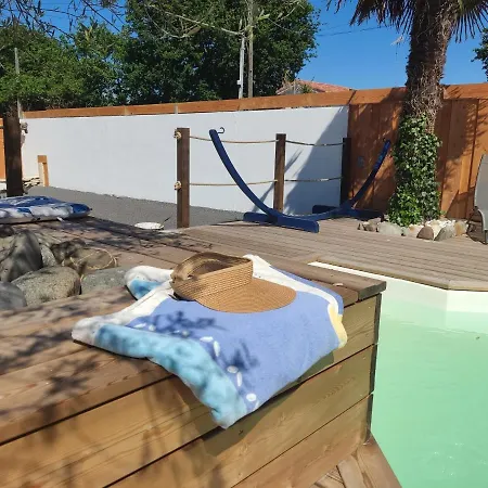 La Dune Avec Piscine Chalet *