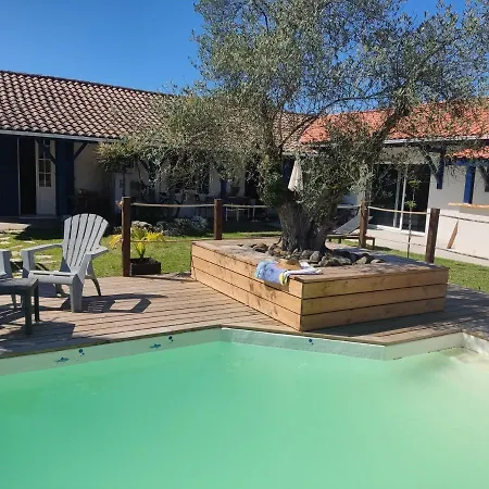 La Dune Avec Piscine Chalet